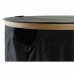 Košara za Umazano Perilo DKD Home Decor Črna Stejar Filc (44 x 44 x 57 cm)