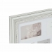 Foto rāmis DKD Home Decor Luxury 46,5 x 2 x 40 cm Stikls Sudrabains Bronza polistirols Tradicionāls (2 gb.)