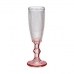 Чаша за шампанско Розов Прозрачен Cтъкло 6 броя (180 ml)