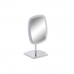 Palielināmais Spogulis ar LED DKD Home Decor 17 x 13 x 30,5 cm Sudrabains Metāls