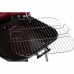 Barbacoa de Carbón con Tapa y Ruedas DKD Home Decor Rojo Negro Metal Acero 30 x 40 cm 60 x 57 x 80 cm (60 x 57 x 80 cm)