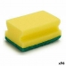 Почистваща подложка Жълт Зелен Синтетични влакна 4 x 9 x 6,5 cm (96 броя)
