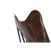 Chair DKD Home Decor Brown Metal 76 x 76 x 89 cm
