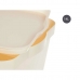 Opbergbak met Deksel Crème Plastic 14 L 29,5 x 14,3 x 45 cm
