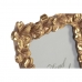 Fotolijsten DKD Home Decor Gouden Hars Blommor Tropisch 15,6 x 2,4 x 20 cm