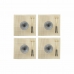 Set de Sushi DKD Home Decor 14,5 x 14,5 x 31 cm Negru Gresie Oriental (16 Piese)