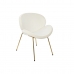 Chair DKD Home Decor White Golden 63 x 57 x 73 cm