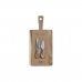 Комплект дъски за рязане DKD Home Decor 2 ножа Неръждаема стомана Aкациево дърво 34 x 16 x 3,2 cm (2 броя) (3 pcs)