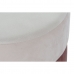 подставка для ног DKD Home Decor Розовый Позолоченный Металл Велюр 48 x 48 x 47 cm