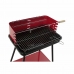 Charcoal Barbecue with Stand DKD Home Decor Red Black Steel 53 x 37 x 80 cm (53 x 37 x 80 cm)
