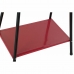 Barbacoa de Carbón con Patas DKD Home Decor Rojo Negro Acero 53 x 37 x 80 cm (53 x 37 x 80 cm)