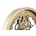 Nástěnné hodiny DKD Home Decor Sklo Stříbřitý Zlatá Železo 50 x 8 x 50 cm (2 kusů)