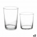 Set očal Bistro Prozorno Steklo (380 ml) (2 kosov) (510 ml)