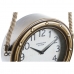 Ρολόι Τοίχου DKD Home Decor 28,5 x 8 x 50 cm Κρυστάλλινο Σίδερο Vintage (x2)