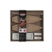 Set de Sushi DKD Home Decor 8 x 5 x 2 cm Ceramică Natural Alb Oriental