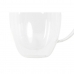 Delers Kaffekoppsett DKD Home Decor Gjennomsiktig Krystall Borosilikatglass 350 ml