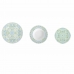 Set Posode DKD Home Decor Porcelan Modra Zelena 18 Kosi