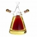 Öl- und Essig-Set DKD Home Decor 10,5 x 9 x 18 cm Durchsichtig Kork 300 ml Borosilikatglas