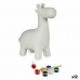 Paint Your Own Money Box Giraffe Ceramic 6,8 x 16,2 x 13,2 cm (12 Units)