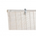 Store a rullo DKD Home Decor Verniciato Bianco Bambù 120 x 2 x 230 cm