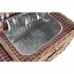 Grozs DKD Home Decor Pikniks Dabisks Sarkans pīts (44 x 30 x 22 cm)