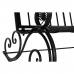 Κουνιστή Καρέκλα DKD Home Decor Μαύρο Μέταλλο 118 x 90 x 92 cm