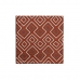 Fodera per cuscino DKD Home Decor Terracotta Geometrico 50 x 1 x 50 cm