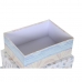 Sada stohovatelných organizačních krabic DKD Home Decor Dětské Vícebarevný Karton (43,5 x 33,5 x 15,5 cm)