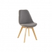 Chair DKD Home Decor Brown Grey 48 x 56 x 83 cm