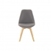 Chair DKD Home Decor Brown Grey 48 x 56 x 83 cm