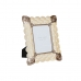 Фото рамка DKD Home Decor 22,8 x 2,6 x 28,6 cm Стеклянный Медь Белый Смола романтик