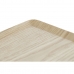 Δίσκος DKD Home Decor Φυσικό Bamboo 36 x 28 cm 36 x 28 x 0,8 cm