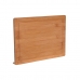 Cutting board DKD Home Decor Natural Bamboo Rectangular 33 x 24 x 3 cm