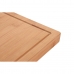Cutting board DKD Home Decor Natural Bamboo Rectangular 33 x 24 x 3 cm