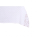 Staltiesė ir servetėlės DKD Home Decor 150 x 250 x 0,5 cm Rožinė Balta (2 vnt.)