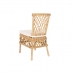 Chair DKD Home Decor White Natural 45 x 55 x 85 cm 45 x 55 x 90 cm 47 x 58 x 90 cm