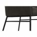 Καρέκλα DKD Home Decor Μαύρο Σκούρο καφέ Σκούρο γκρίζο 60 x 60 x 84 cm