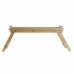 Folding Tray for Bed DKD Home Decor Bamboo 64 x 30 x 24 cm