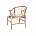Krzesło DKD Home Decor Biały Naturalny 57 x 68 x 79 cm 57 x 65 x 79 cm