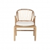 Chair DKD Home Decor White Natural 57 x 68 x 79 cm 57 x 65 x 79 cm