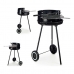 Coal Barbecue with Wheels Black Stainless steel Iron 41,5 x 71 x 42,5 cm