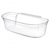 Papperskorg Gondol_G-550 Transparent Vit Plast