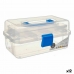 Multifunkční box Modrý Transparentní Plastické 27 x 13,5 x 16 cm (12 kusů)