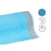 Sacos de Lixo Fecho Automático Roupa Limpa Azul Polietileno 30 L