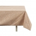 Tablecloth Jacquard Spots Beige (140 x 180 cm)