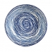 Duboki Tanjur Triibud Portselan Sinine Valge 6 Ühikut (20 x 4,7 x 20 cm)