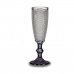 Champagne glass Transparent Anthracite Glass 185 ml