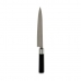 Cuchillo de Cocina 3,5 x 33,5 x 2,2 cm Plateado Negro Acero Inoxidable Plástico (12 Unidades)