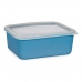 Кутия за Съхранение с Капак Тъмно синьо 14,5 x 7 x 19,5 cm