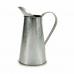 Plant pot Pattern Milk jug Silver Zinc 17 x 21,5 x 11,3 cm (24 Units)